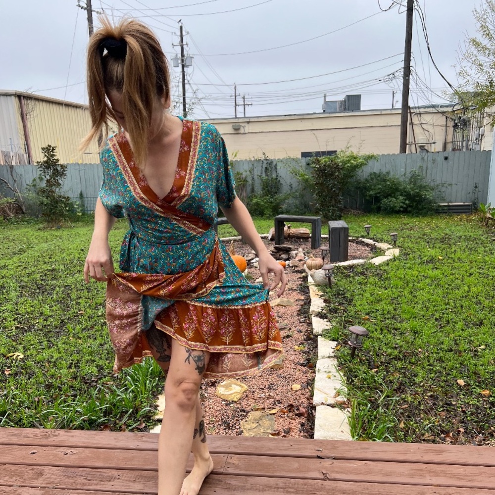 Wrap dress